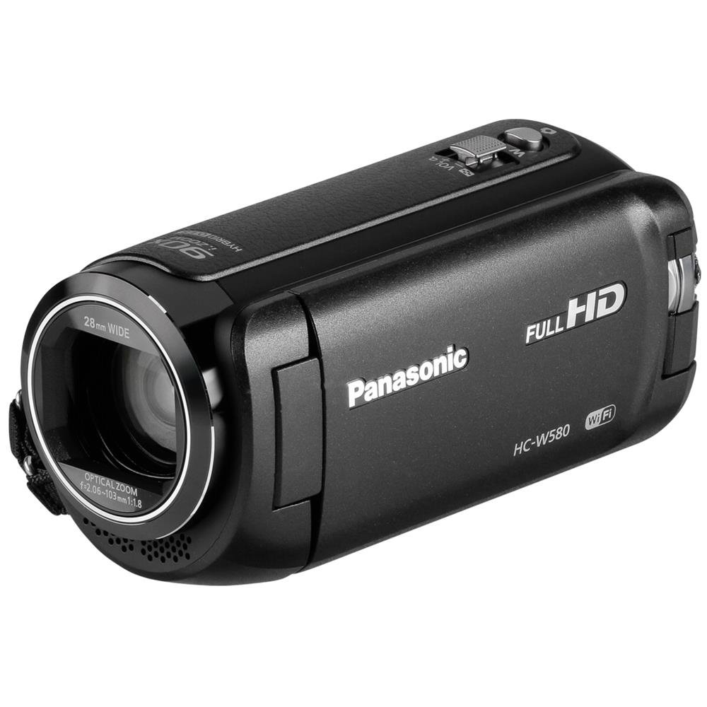 ビデオカメラ Panasonic HC-W580M HD 32GB 50x Panasonic HC-W580 Full HD Camcorder, 50x Optical Zoom, 2.2 MP BSI